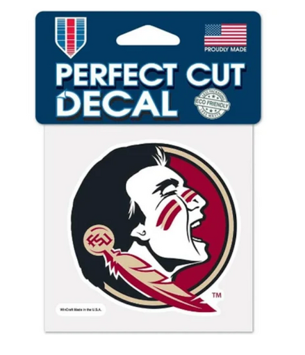 Florida State Seminoles - Perfect Cut Color 4" X 4" Decal