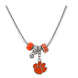 University of Clemson - Clemson Tigers - Logo Charm Necklace