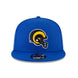 Los Angeles Rams - 9Fifty Majestic Helmet Logo Adjustable Snapback Hat, New Era