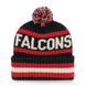 Atlanta Falcons - Black Bering Cuff Knit Hat, 47 Brand