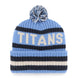 Tennessee Titans - Periwinkle Bering Cuff Knit, 47 Brand