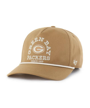 Green Bay Packers - Camel Canyon Ranchero Hitch Hat, 47 Brand