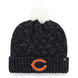 Chicago Bears - Navy Fiona Cuff Knit Beanie for Kids, 47 Brand