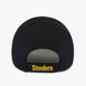 Pittsburgh Steelers - Black MVP Hat, 47 Brand