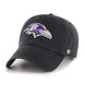 Baltimore Ravens - Black Clean Up Adjustable Hat, 47 Brand