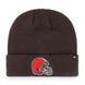 Cleveland Browns - Brown Raised Cuff Knit, 47 Brand