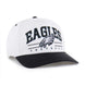 Philadelphia Eagles - White Roscoe Hitch RF Hat, 47 Brand