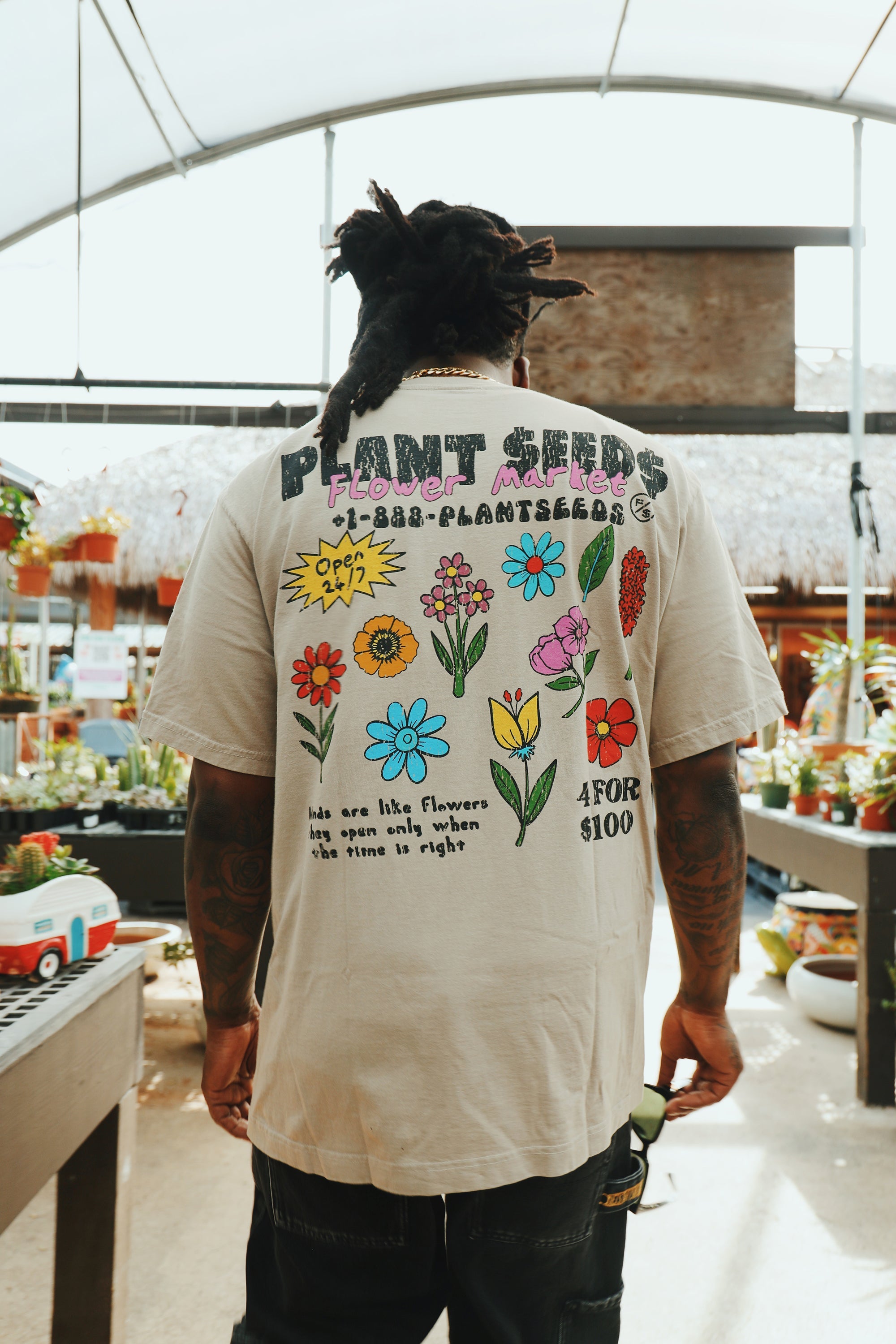 Flower Market T-Shirt