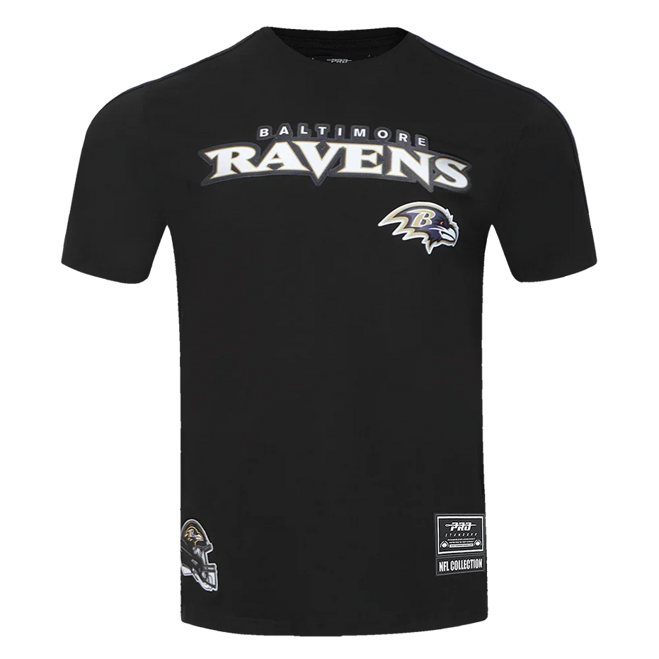 Baltimore Ravens - NFL Classic Mesh Men's Single Jersey Striped T-Shirt