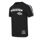 Baltimore Ravens - NFL Classic Mesh Men's Single Jersey Striped T-Shirt