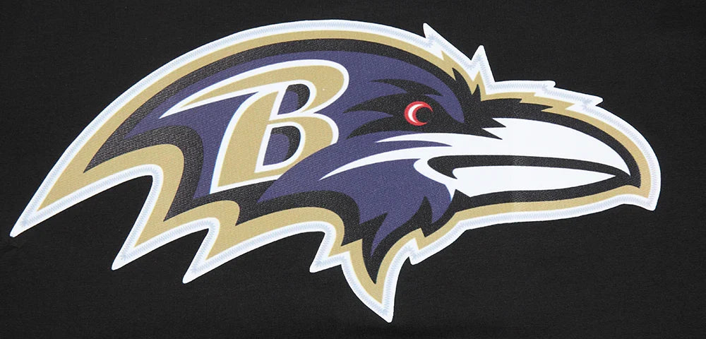 Baltimore Ravens - NFL Classic Mesh Men's Single Jersey Striped T-Shirt