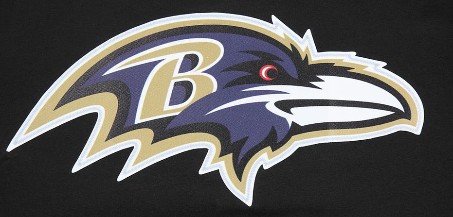 Baltimore Ravens - NFL Classic Mesh Men's Single Jersey Striped T-Shirt