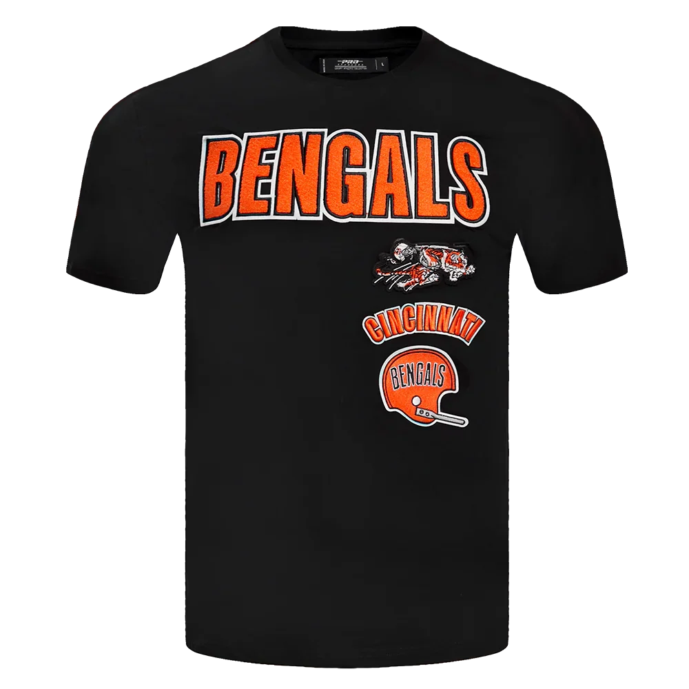Cincinnati Bengals NFL - Retro Classic Men's Stiped Adult T-Shirt