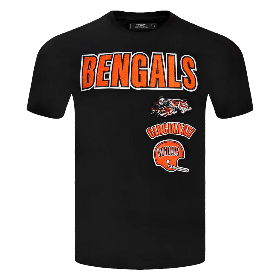 Cincinnati Bengals NFL - Retro Classic Men's Stiped Adult T-Shirt