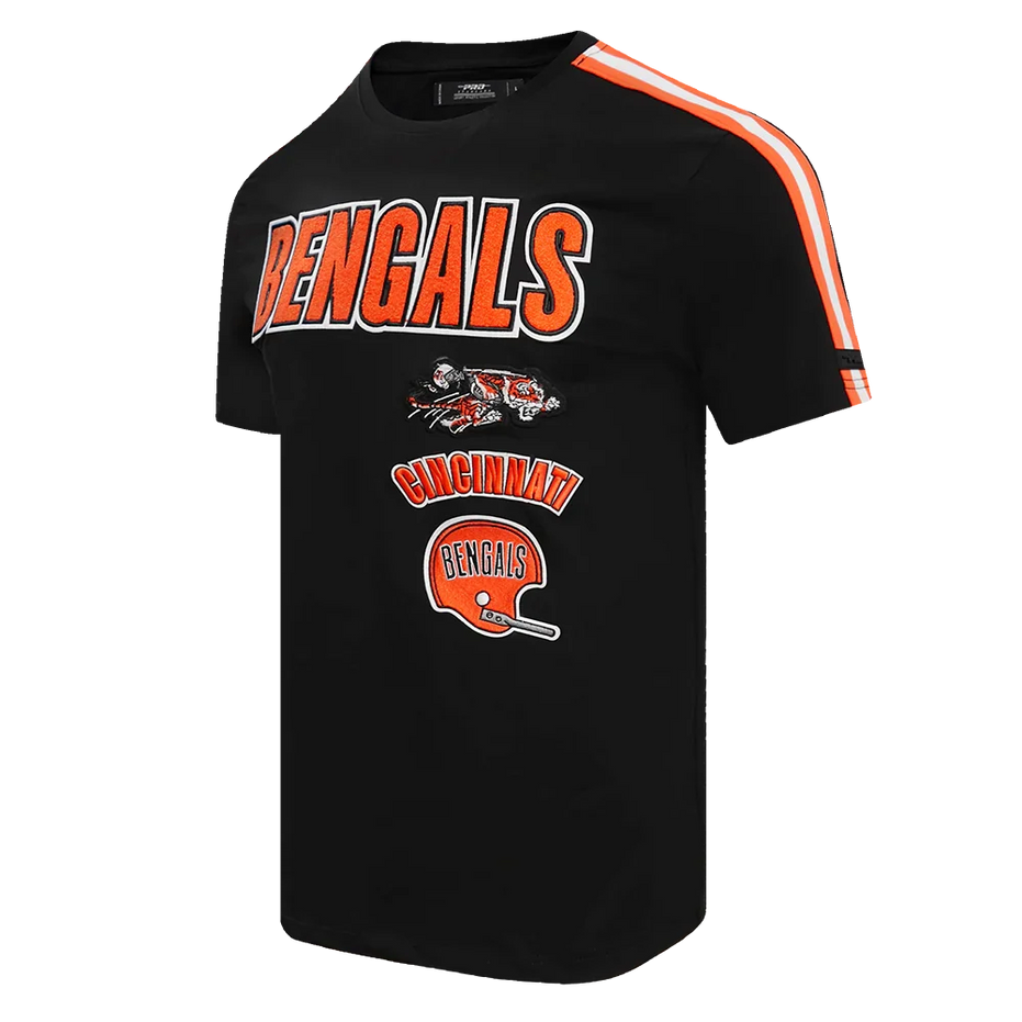 Cincinnati Bengals NFL - Retro Classic Men's Stiped Adult T-Shirt