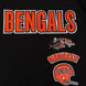 Cincinnati Bengals NFL - Retro Classic Men's Stiped Adult T-Shirt