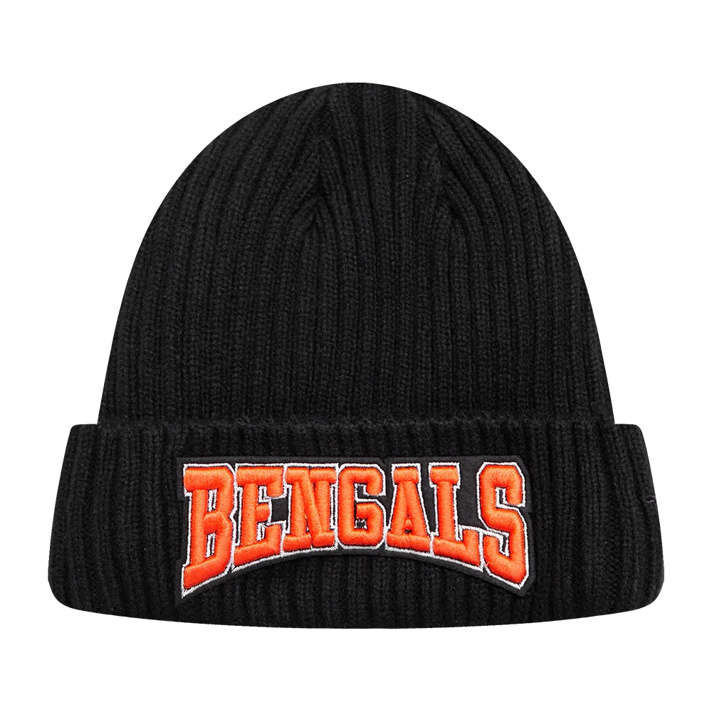 Cincinnati Bengals - NFL Crest Emblem Unisex Cuff Knit Beanie