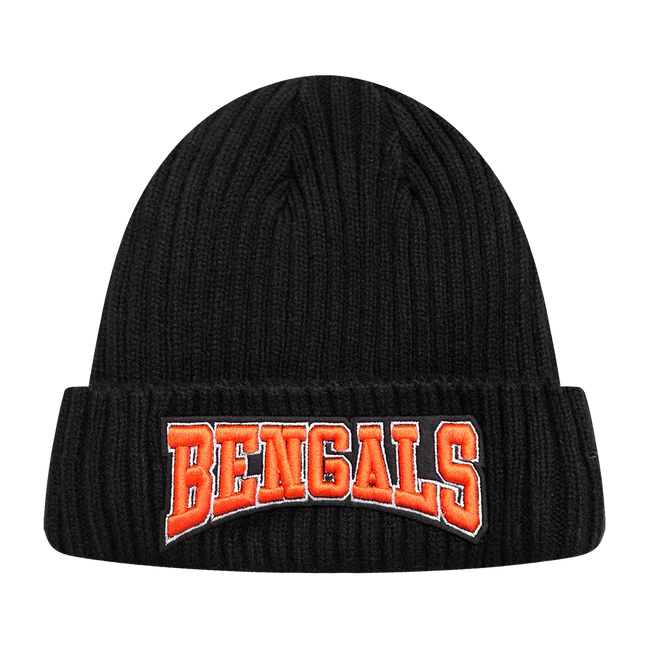 Cincinnati Bengals - NFL Crest Emblem Unisex Cuff Knit Beanie