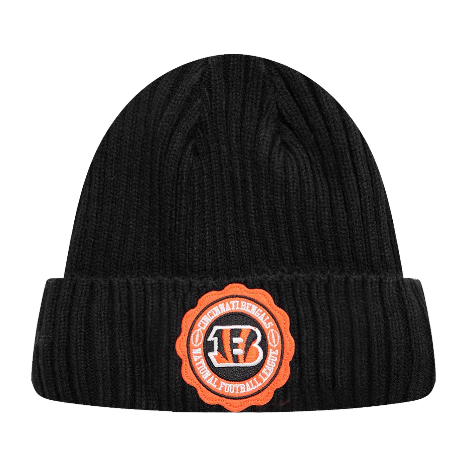 Cincinnati Bengals - NFL Crest Emblem Unisex Cuff Knit Beanie