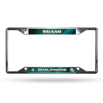 Miami Dolphins - EZ View Chrome Frame