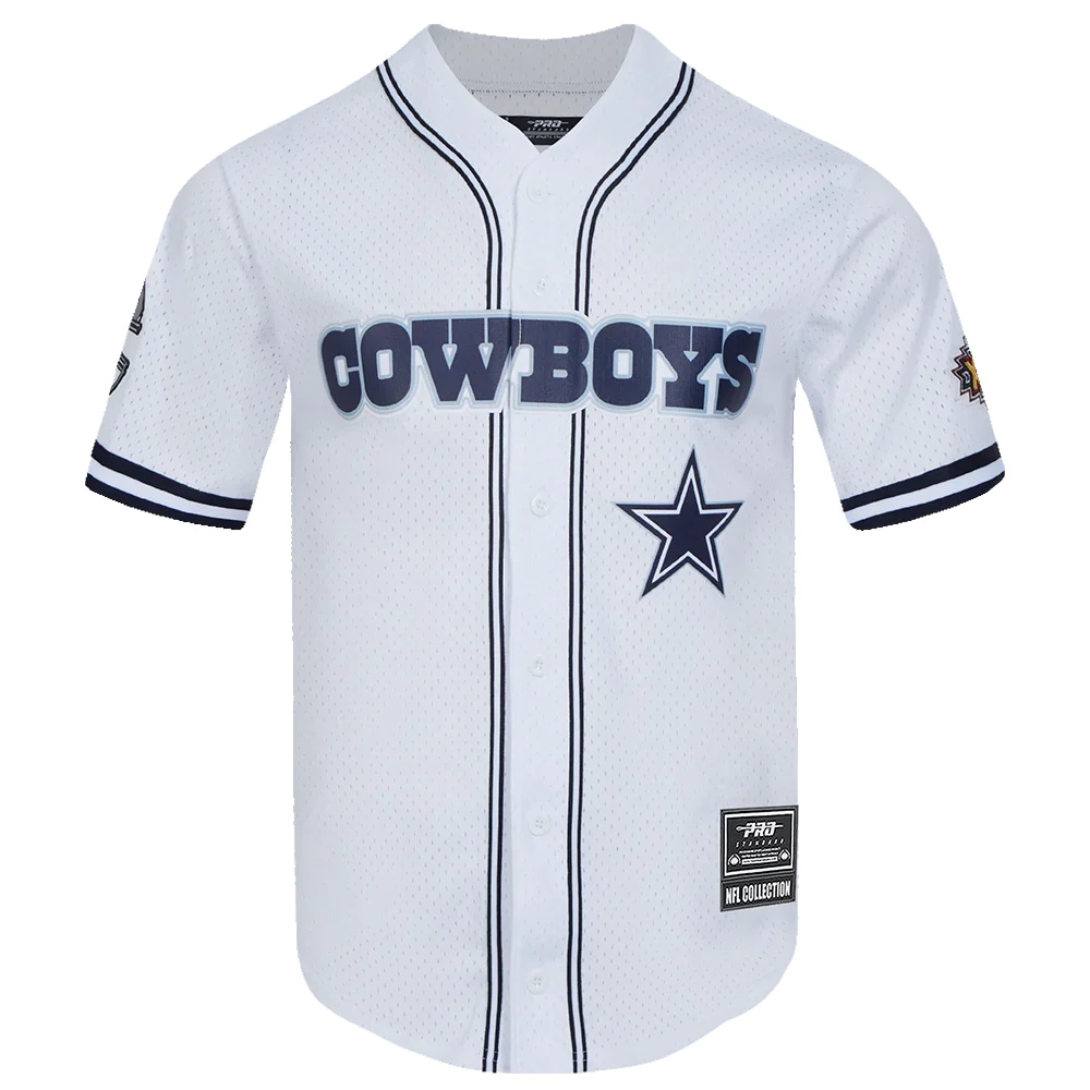 Dallas Cowboys NFL - Logo Classic Mesh Bottom Down Men's Adult Shirt