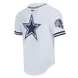 Dallas Cowboys NFL - Logo Classic Mesh Bottom Down Men's Adult Shirt