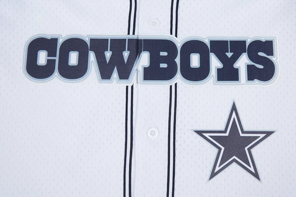 Dallas Cowboys NFL - Logo Classic Mesh Bottom Down Men's Adult Shirt