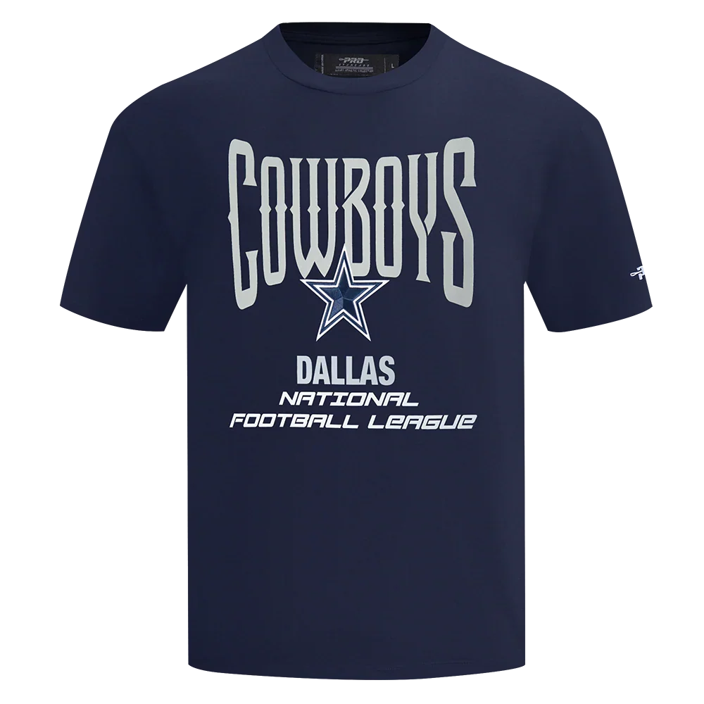 Dallas Cowboys - NFL City Tour 2.0 Men's Cotton Jersey Drop Shoulder T-Shirt