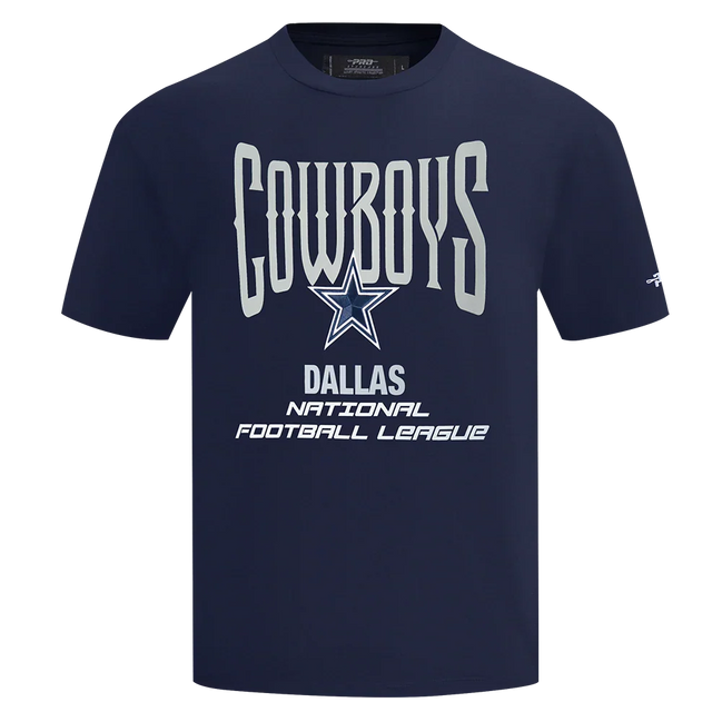 Dallas Cowboys - NFL City Tour 2.0 Men's Cotton Jersey Drop Shoulder T-Shirt