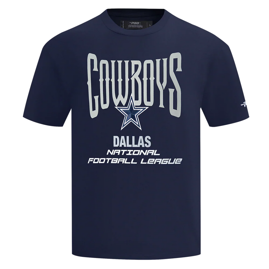 Dallas Cowboys - NFL City Tour 2.0 Men's Cotton Jersey Drop Shoulder T-Shirt