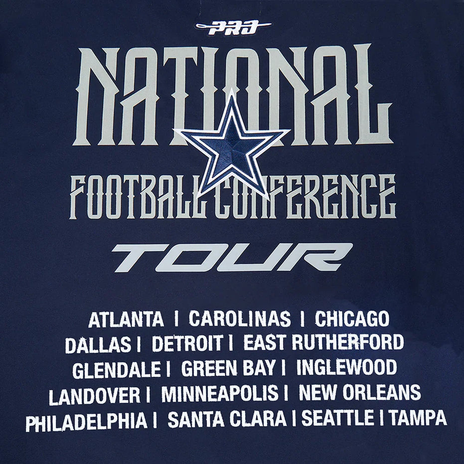 Dallas Cowboys - NFL City Tour 2.0 Men's Cotton Jersey Drop Shoulder T-Shirt