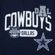 Dallas Cowboys - NFL Letterman Men's Short Sleeve Tee T-Shirt