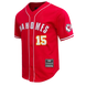 Kansas City Chiefs - NFL Patrick Mahomes #15 Mesh Bottom Down Men's Adult Shirt