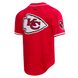 Kansas City Chiefs - NFL Patrick Mahomes #15 Mesh Bottom Down Men's Adult Shirt