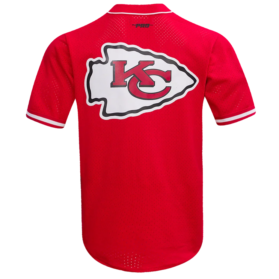 Kansas City Chiefs - NFL Patrick Mahomes #15 Mesh Bottom Down Men's Adult Shirt