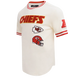 Kansas City Chiefs NFL - Retro Classic Men's Stiped Adult T-Shirt