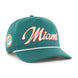 Miami Dolphins - Historic Tailgate Teal Overhand 47 Hitch RF, 47 Brand