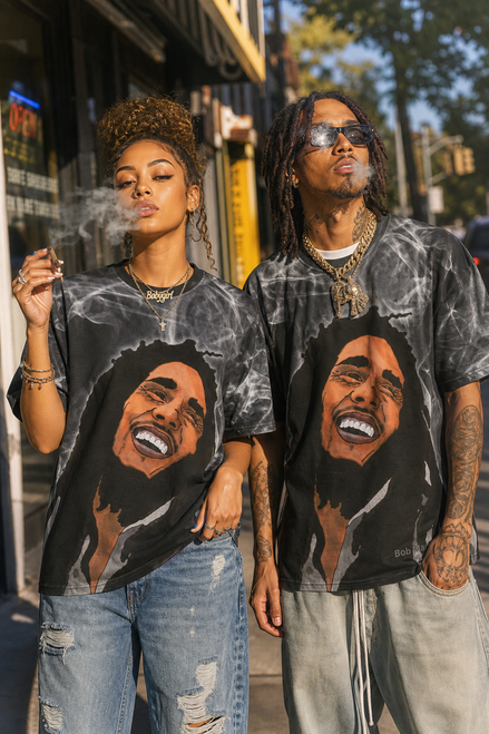 Kimante Bob Marley Smoke Screen T-shirt