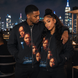 Set it off Painted Caricature Kimante Bomber Jacket