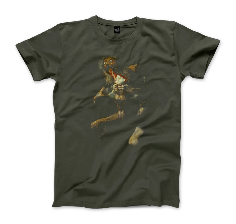 Francisco De Goya, Saturn Devouring His Son, 1823 Artwork T-Shirt