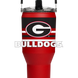 Georgia Bulldogs - Red 40oz Carry Stainless Steel Tumbler