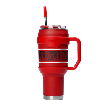 Georgia Bulldogs - Red 40oz Stainless Steel Tumbler