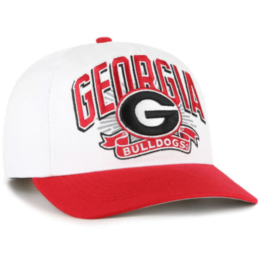 Georgia Bulldogs - White Prime Play Hitch Hat, 47 Brand
