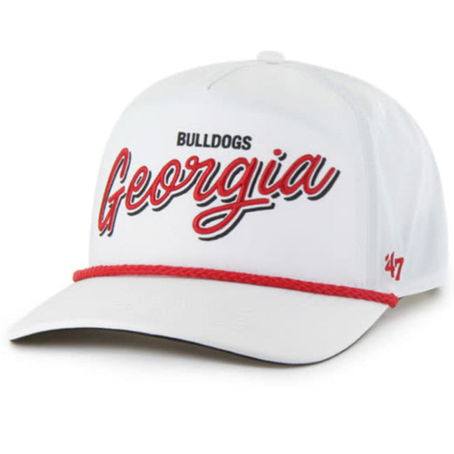 Georgia Bulldogs - NCAA White Brrr Fairway Hitch Hat, 47 Brand