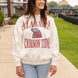 Alabama Crimson Tide - Wynn Star Sleeve OS Fleece Crew-Neck Long Sleeve