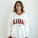 Alabama Crimson Tide - NCAA Allen Chenille Varsity V-Neck Long Sleeve