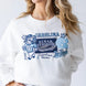 North Carolina Tar Heels - NCAA Layer Patch Lantern Sleeve Crew Women's Long Sleeve