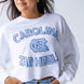 North Carolina Tar Heels - NCAA Perkins Chenille Cropped Sleeve Crew Women's Long Sleeve