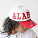 Alabama Crimson Tide - NCAA Phipps Away Split Hat 5 Panel Canvas Baseball Hat