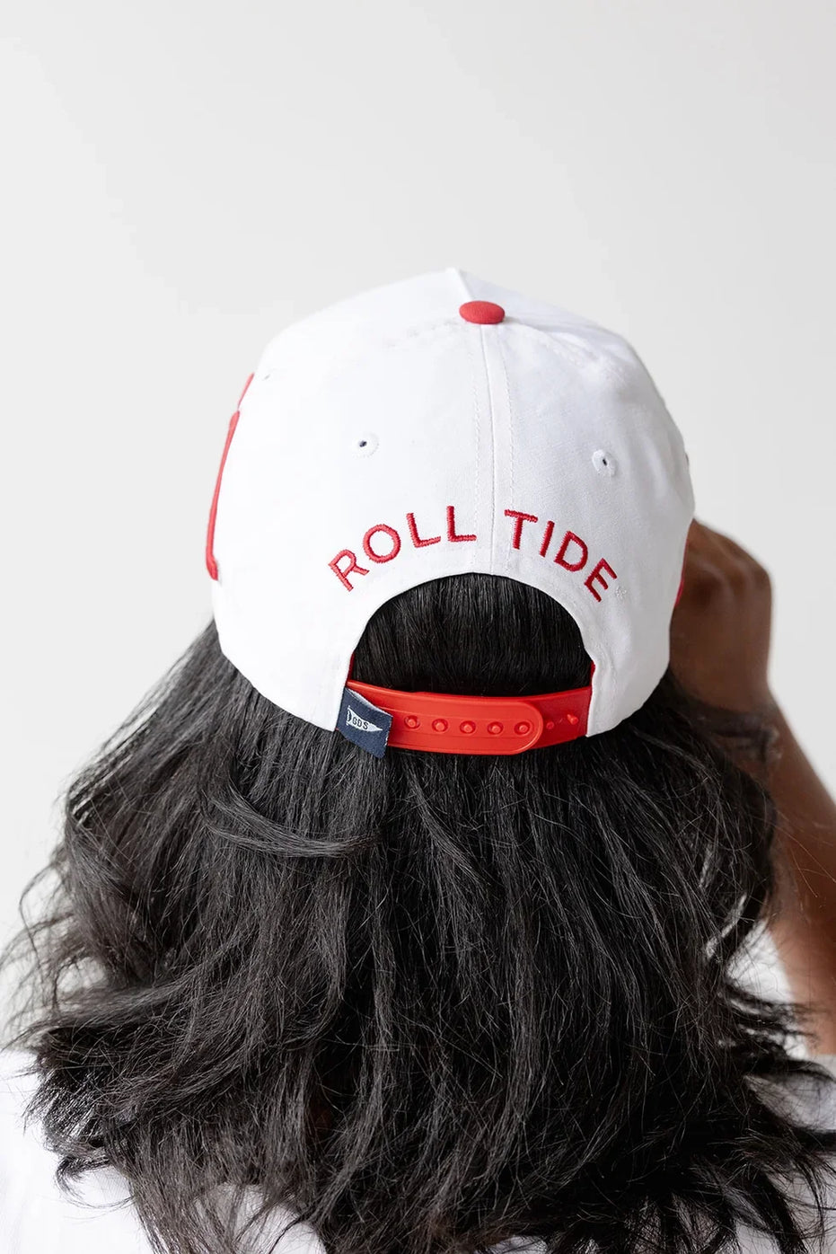 Alabama Crimson Tide - NCAA Phipps Away Split Hat 5 Panel Canvas Baseball Hat